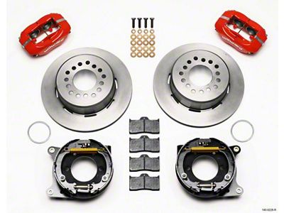 Wilwood Forged Dynalite P/S Park Brake Kit-Red 2005-2014 Mustang - 140-9228-R