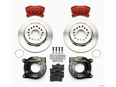 Wilwood Forged Dynalite P/S Park Brake Kit Red Chevy 12 - 140-7141-R
