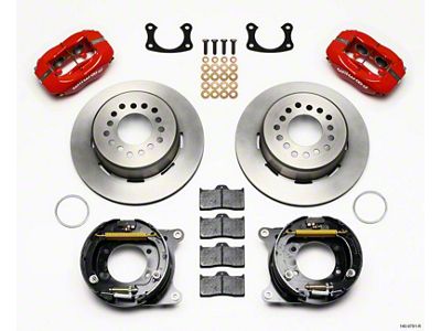 Wilwood Forged Dynalite P/S Park Brake Kit Red New Big - 140-9791-R