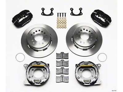 Wilwood Forged Dynalite P/S Park Brake Kit Small Ford 2.66in - 140-7143