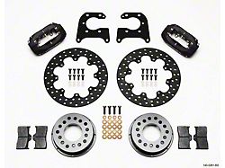 Wilwood Forged Dynalite Rear Drag Kit Drilled Rotor Big Ford