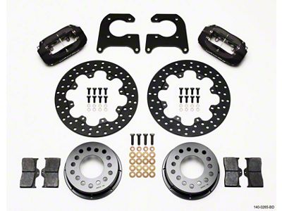 Wilwood Forged Dynalite Rear Drag Kit Drilled Rotor M-W / - 140-0265-BD