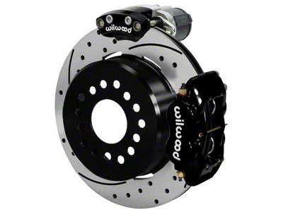 Wilwood Forged Dynalite Rear Electronic Parking Brake Kit - Black - 140-16130-D