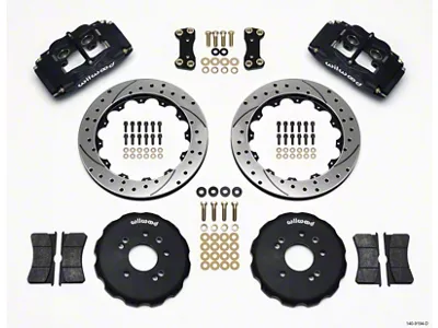 Wilwood FSLI4 Front Hat Kit 13.00in Drilled Nissan 240SX - 140-9194-D