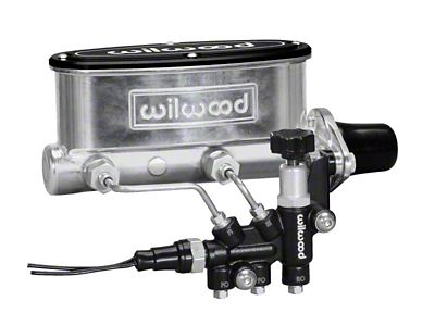 Wilwood HV Tandem M/C Kit w L/H Bracket & Prop - 261-13270-P
