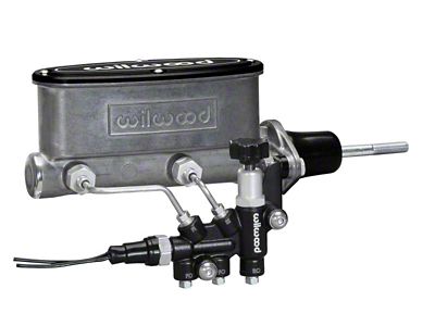 Wilwood HV Tandem M/C Kit w L/H Bracket & Prop - 261-13626
