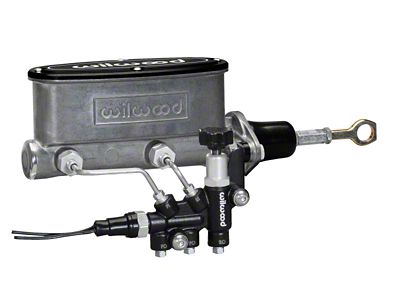 Wilwood HV Tandem M/C Kit w L/H Bracket & Prop - 261-13272
