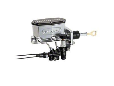 Wilwood Mopar Compact Tandem M/C Kit w/ Combination Valve & - 261-16796-P