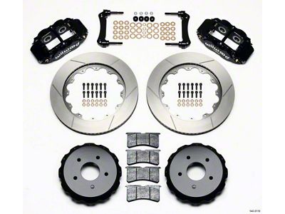 Wilwood Narrow Superlite 4R Rear Kit 14.00in 97-04 Corvette C5/Z06 - 140-9119
