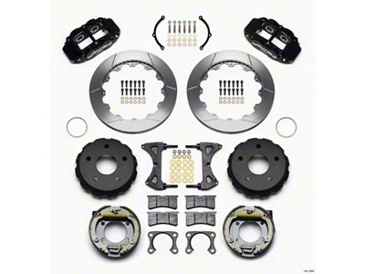 Wilwood Narrow Superlite 4R Rear P-Brk Kit 12.88in Big Ford - 140-13665