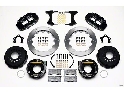 Wilwood Narrow Superlite 4R Rear P-Brk Kit 12.88in Mopar/Dana 2.36in - 140-9222