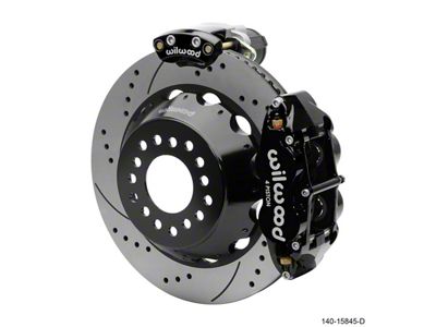 Wilwood Narrow Superlite 4R Rear P-Brk Kit 14.00in Rotor Big - 140-15845-D