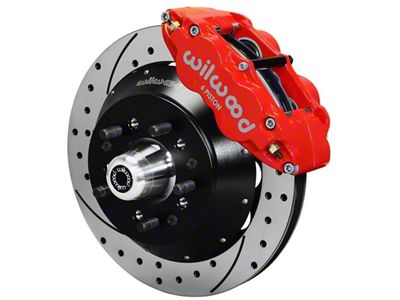 Wilwood Narrow Superlite 6R Dust-Seal Big Brake Front Brake Kit - 140-15410-DR