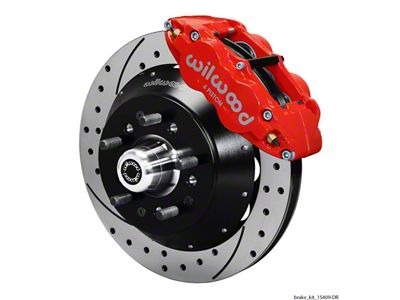 Wilwood Narrow Superlite 6R Dust Seal Front Hub Kit 14.00in - 140-15409-DR