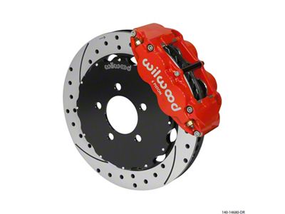 Wilwood Narrow Superlite 6R Front Big Brake Kit 12.88in Drilled - 140-14680-DR