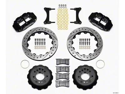 Wilwood Narrow Superlite 6R Front Hat Kit 12.88in Drilled 93-96 - 140-11963-D
