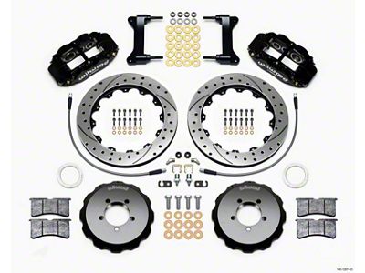 Wilwood Narrow Superlite 6R Front Hat Kit 13.06in Drilled 1999-2012 - 140-12874-D