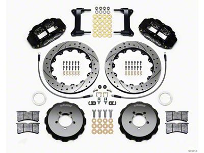 Wilwood Narrow Superlite 6R Front Hat Kit 13.06in Drilled 1999-2012 - 140-12874-D