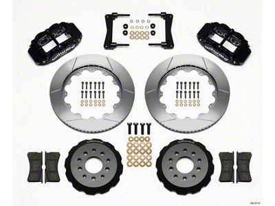 Wilwood Narrow Superlite 6R Front Hat Kit 14.00in 2005-2014 Mustang - 140-9110