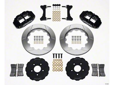 Wilwood Narrow Superlite 6R Front Hat Kit 14.00in Mitsubishi EVO - 140-9285
