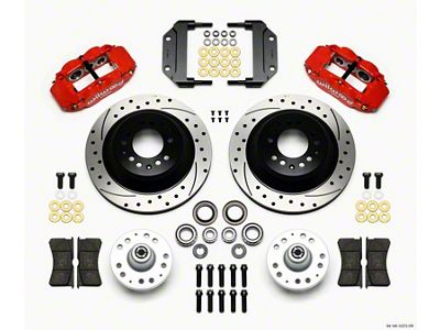 Wilwood Narrow Superlite 6R Front Hub & 1PC Rtr Kit - 140-12272-DR
