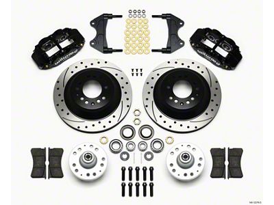 Wilwood Narrow Superlite 6R Front Hub & 1PC Rtr Kit - 140-12276-D