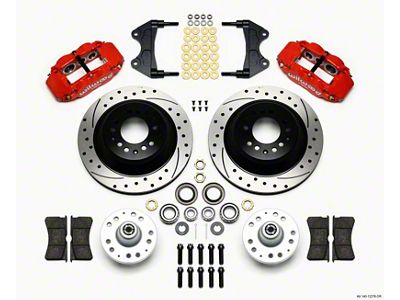 Wilwood Narrow Superlite 6R Front Hub & 1PC Rtr Kit - 140-12276-DR