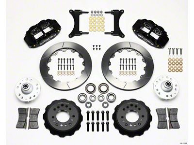 Wilwood Narrow Superlite 6R Front Hub Kit 12.88in 79-87 GM - 140-12298