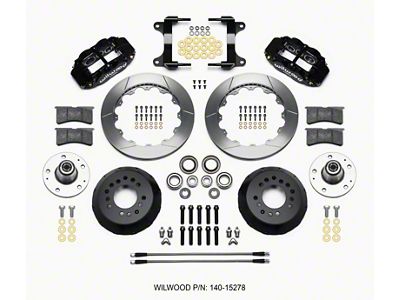 Wilwood Narrow Superlite 6R Front Hub Kit 12.88in 82-92 Camaro//Firebird - 140-15278