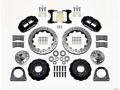 Wilwood Narrow Superlite 6R Front Hub Kit 12.88in Drilled TCI-IFS - 140-13224-D