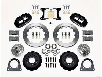 Wilwood Narrow Superlite 6R Front Hub Kit 12.88in TCI-IFS 71-78 - 140-13224