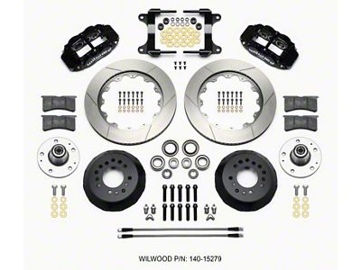 Wilwood Narrow Superlite 6R Front Hub Kit 14.00in 82-92 Camaro//Firebird - 140-15279