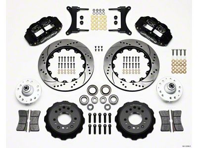 Wilwood Narrow Superlite 6R Front Hub Kit 14.00in Drilled 79-87 - 140-12299-D