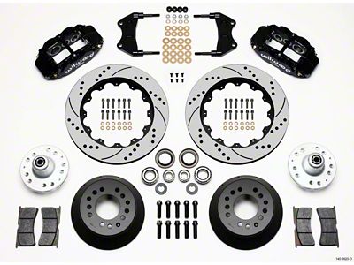Wilwood Narrow Superlite 6R Front Hub Kit 14.00in Drilled - 140-9920-D