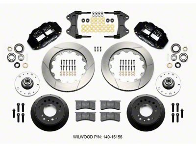 Wilwood Narrow Superlite 6R Front Hub Kit 14.00in WWE ProSpindle - 140-15156