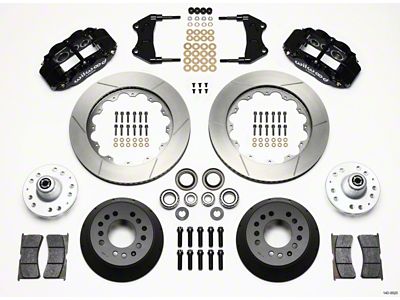 Wilwood Narrow Superlite 6R Front Hub Kit 14.00in WWE ProSpindle - 140-9920