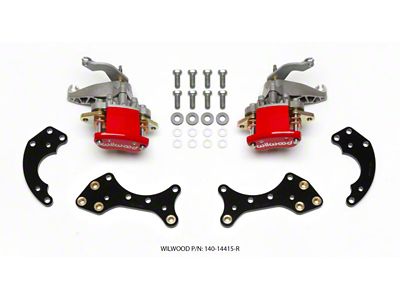 Wilwood P/S Retrofit Kit w/MC4 P-Brake Forged Dynalite Pro Street - 140-14415-R