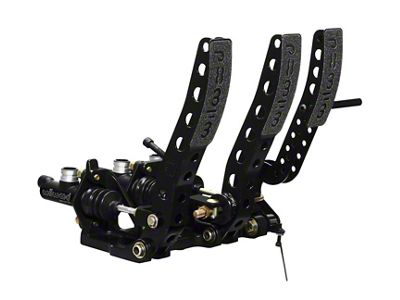 Wilwood Pedal Assembly Floor Mount-Brake Clutch & Throttle - 340-12410