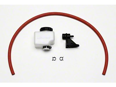 Wilwood Reservoir Kit Remote M/C w/ Fittings 7.0 oz Res - 260-11098