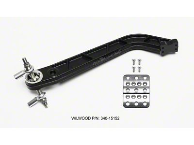Wilwood Retrofit Kit Adj Trubar Brake Pedal - Brake -Rev - 340-15152