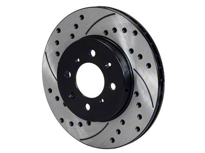 Wilwood Rotor-.68in Offset-SRP-BLK-Drill-LH 10.32 x .83 - 4 x 3.93 - 160-12839-BK