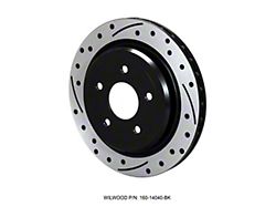 Wilwood Rotor-Rear-SRP-C5/C6 Vette-RH-BLK 12.00 x 1.03 - 5 x 4.75in - 160-14040-BK