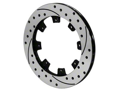 Wilwood Rotor-SRP36 SPC-37-LH-BLK-Drill 12.00 x .810 - 8 on 7.00in - 160-8497-BK