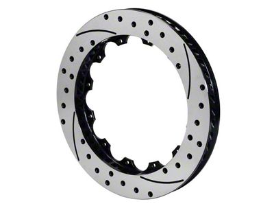 Wilwood Rotor-SRP48 SPC-37-LH-BLK-Drill 12.44 x 1.19 - 12 on 7.00in - 160-12158-BK