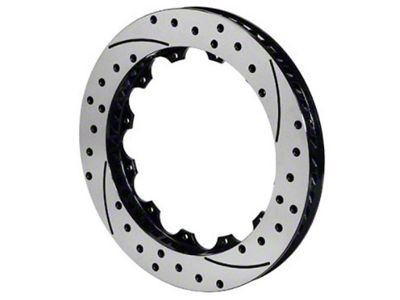 Wilwood Rotor-SRP48 SPC-37-LH-BLK-Drill 12.88 x 1.00 - 12 on 8.75in - 160-13359-BK