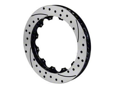Wilwood Rotor-SRP48 SPC-37-LH-BLK-Drill 12.88 x 1.25 - 12 on 8.75in - 160-7173-BK