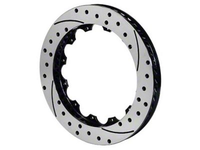 Wilwood Rotor-SRP48 SPC-37-LH-BLK-Drill 13.00 x 1.10 - 12 on 7.00in - 160-13363-BK