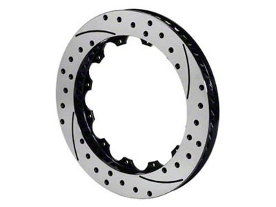 Wilwood Rotor-SRP48 SPC-37-RH-BLK-Drill 12.88 x 1.00 - 12 on 8.75in - 160-13358-BK