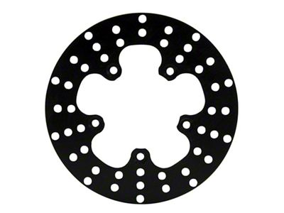 Wilwood Rotor-Steel-Front Drag-Drilled 10.00 x 2.50 - 5 on 5.00in - 160-1602