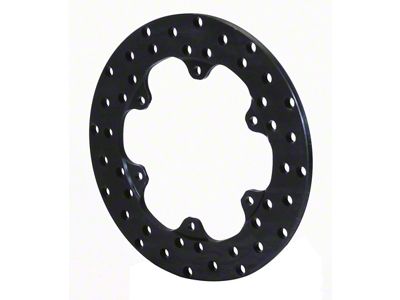 Wilwood Rotor-Steel-Front Drag-Drilled 10.75 x .350 - 6 on 6.25in - 160-3306